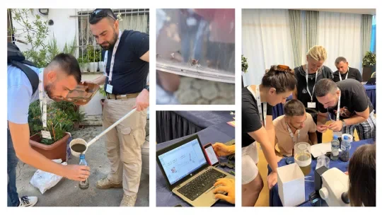 participants mapping and modelig training in urban context